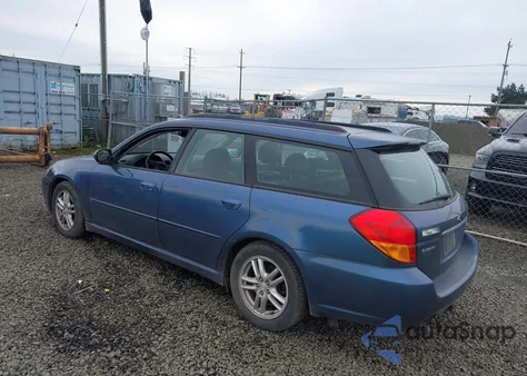 2005 Subaru Legacy 2.5I Limited z USA, uszkodzony, nr VIN 4S3BP626057302573